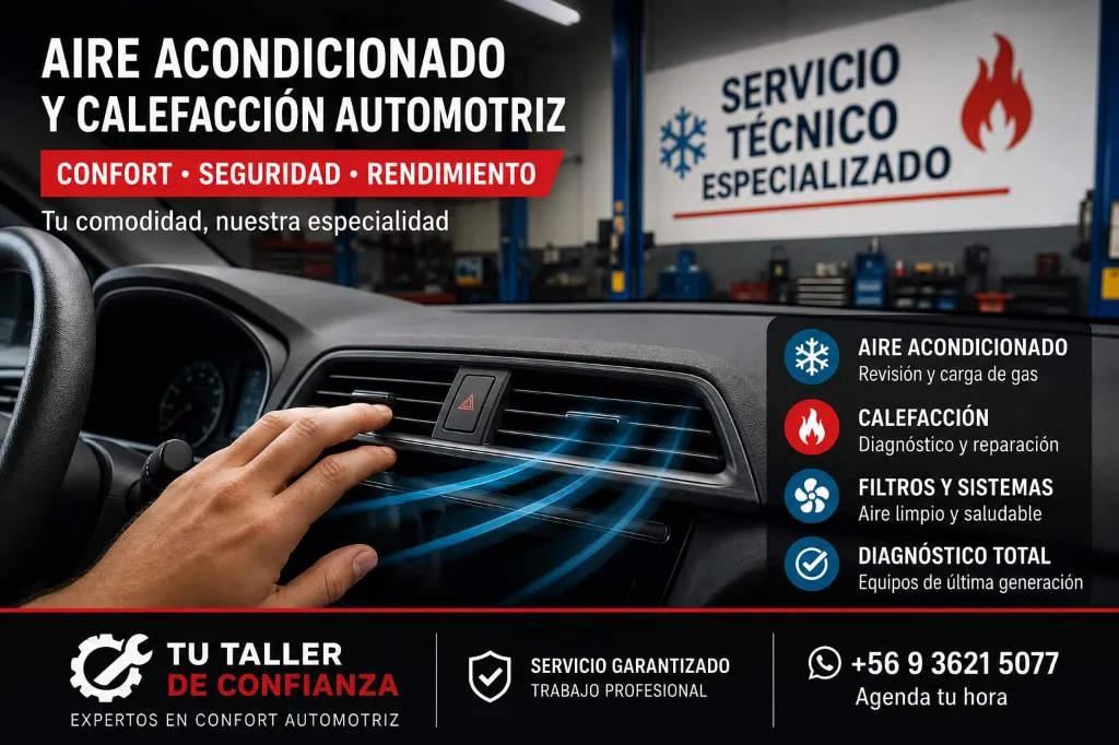 Calefacción Automotriz Detalle Profesional